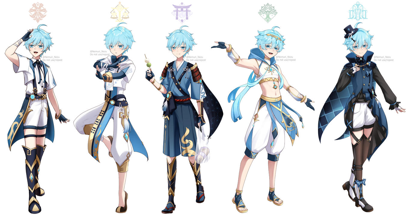 Genshin Impact Chongyun original costume 1